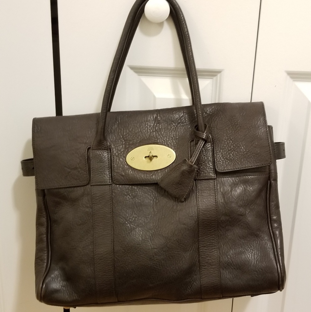 Mulberry Bayswater leather bag (large)